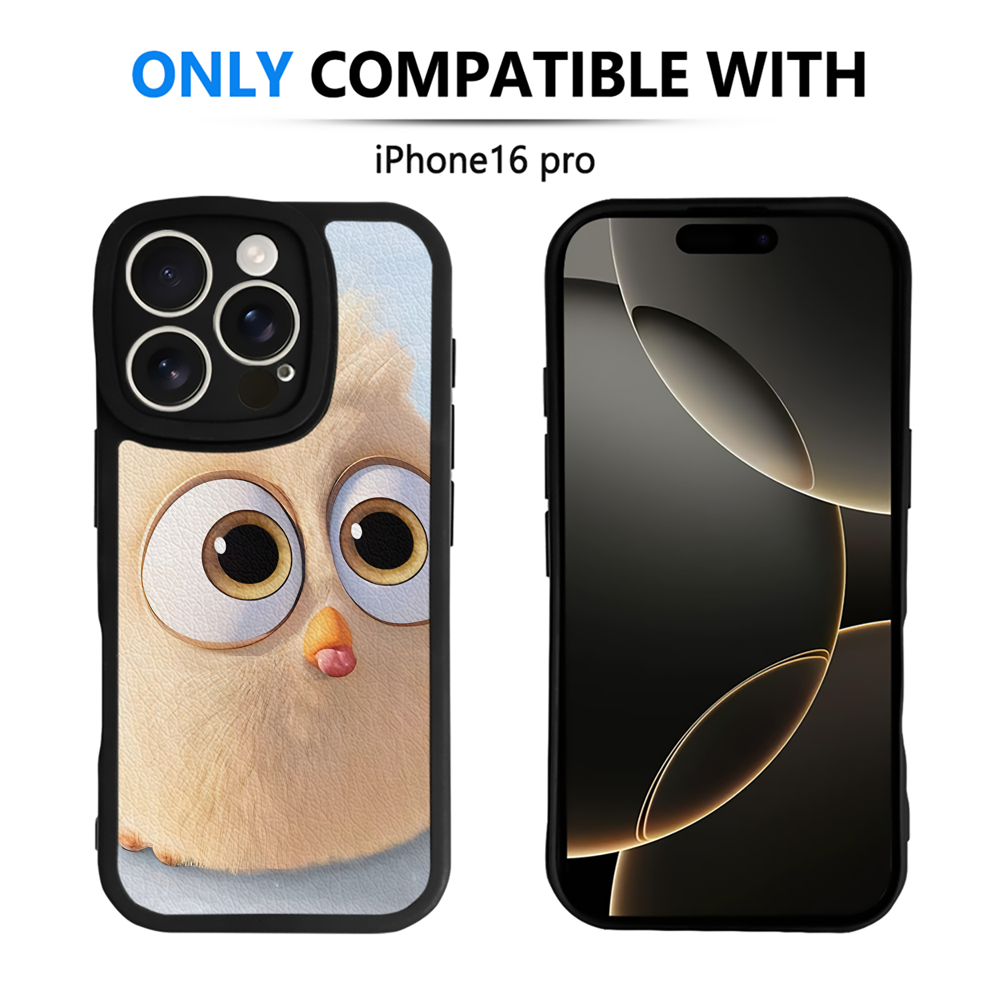 （画像用） Angry Birds アングリーバード 【iPhone 16シリーズ対応】シリコンスマホケース（レザー調） 材質：シリコン